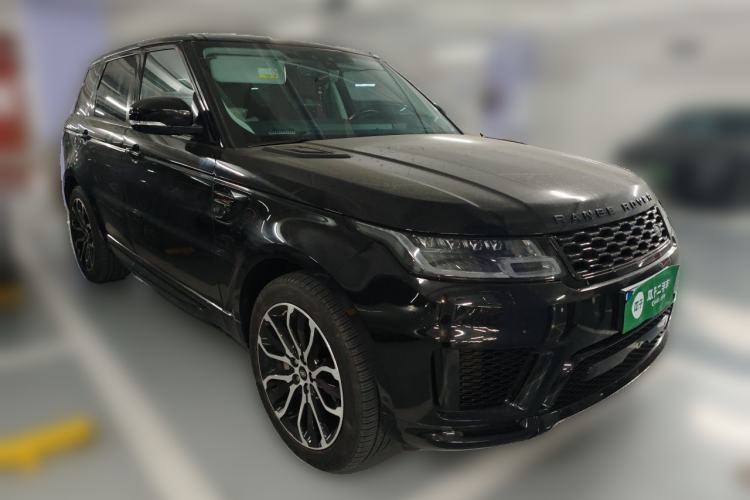 Used Land Rover Range Sport 2021 3.0 L6 YAO Black Edition Front Right 45 Deg
