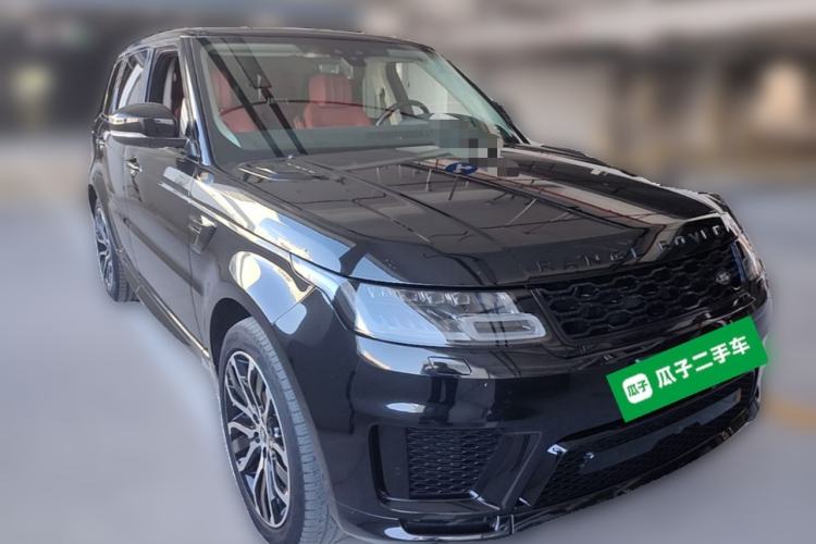 Used Land Rover Range Sport 2021 3.0 L6 YAO Black Edition Front Right 45 Deg