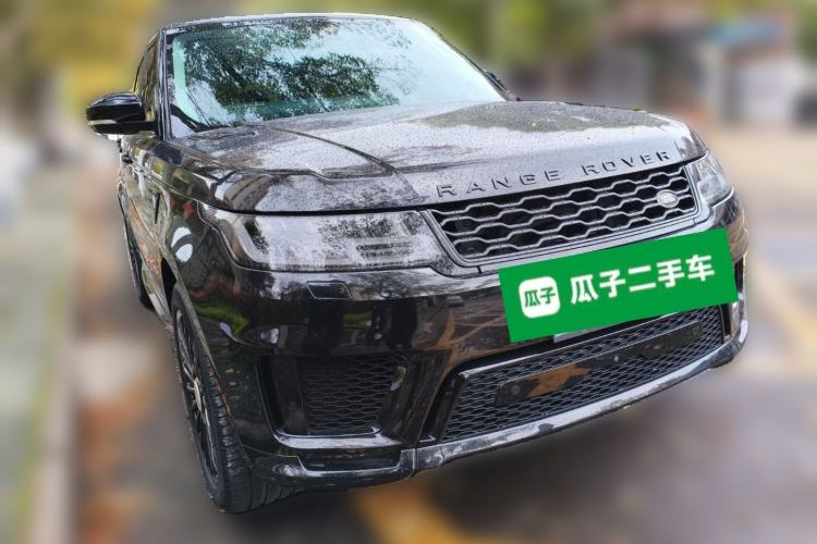 Used Land Rover Range Sport 2021 3.0 L6 YAO Black Edition Front Right 45 Deg