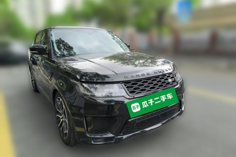 Used Land Rover Range Sport 2021 3.0 L6 YAO Black Edition Front Right 45 Deg