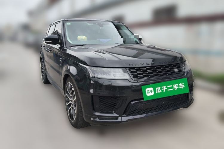 Used Land Rover Range Sport 2021 3.0 L6 YAO Black Edition Front Right 45 Deg