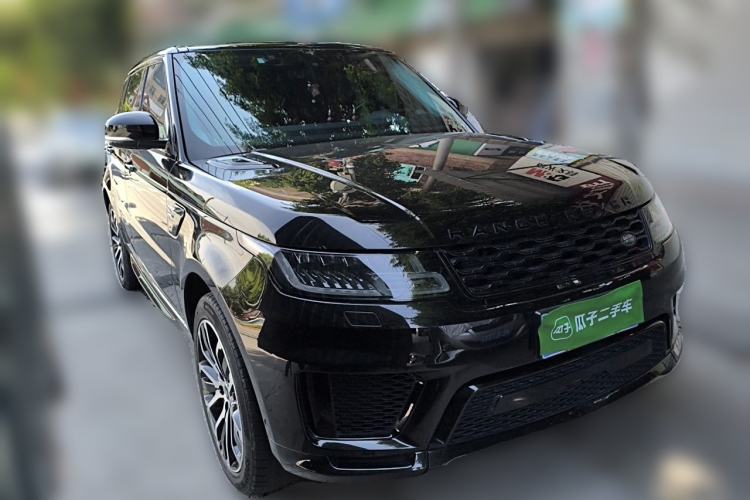 Used Land Rover Range Sport 2021 3.0 L6 YAO Black Edition Front Right 45 Deg