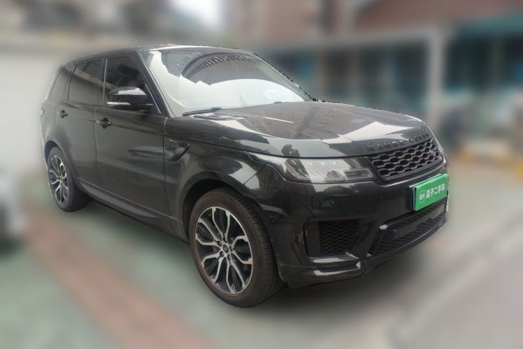 Used Land Rover Range Sport 2021 3.0 L6 YAO Black Edition Front Right 45 Deg