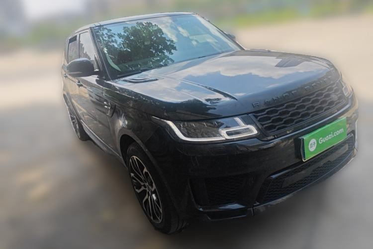 Used Land Rover Range Sport 2021 3.0 L6 YAO Black Edition Front Right 45 Deg