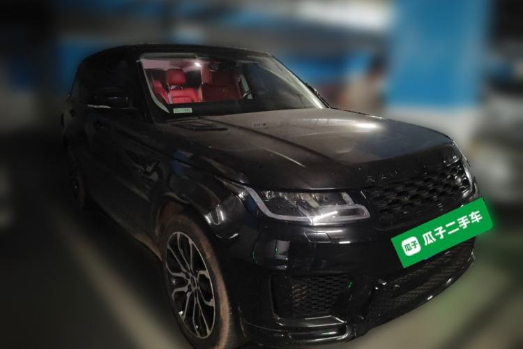 Used Land Rover Range Sport 2021 3.0 L6 YAO Black Edition Front Right 45 Deg