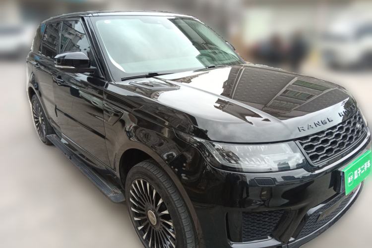 Used Land Rover Range Sport 2021 3.0 L6 YAO Black Edition Front Right 45 Deg