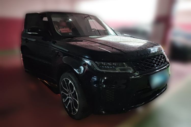 Used Land Rover Range Sport 2021 3.0 L6 YAO Black Edition Front Right 45 Deg