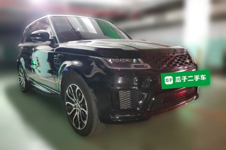 Used Land Rover Range Sport 2021 3.0 L6 YAO Black Edition Front Right 45 Deg