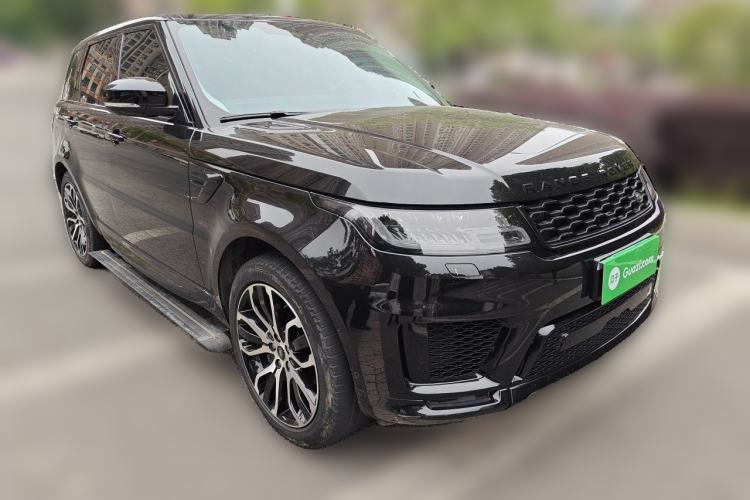 Used Land Rover Range Sport 2021 3.0 L6 YAO Black Edition Front Right 45 Deg