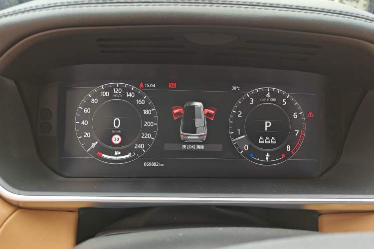 Used Land Rover Range Sport 2021 3.0 L6 YAO Black Edition Instrument Cluster