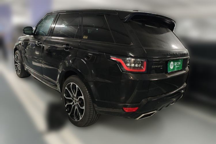Used Land Rover Range Sport 2021 3.0 L6 YAO Black Edition Rear Left 45 Deg