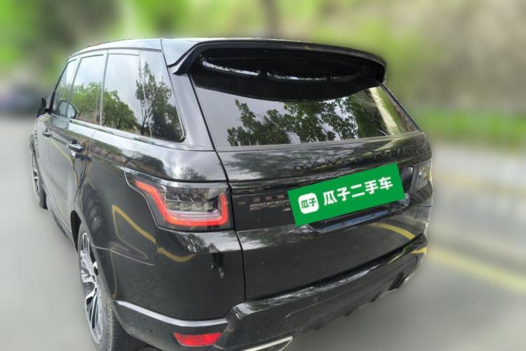 Used Land Rover Range Sport 2021 3.0 L6 YAO Black Edition Rear Left 45 Deg