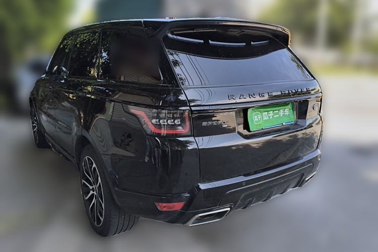 Used Land Rover Range Sport 2021 3.0 L6 YAO Black Edition Rear Left 45 Deg