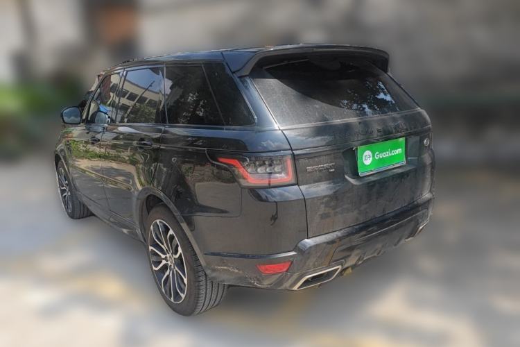 Used Land Rover Range Sport 2021 3.0 L6 YAO Black Edition Rear Left 45 Deg
