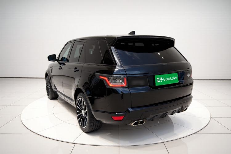 Used Land Rover Range Sport 2021 3.0 L6 YAO Black Edition Rear Left 45 Deg