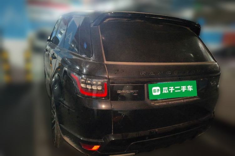 Used Land Rover Range Sport 2021 3.0 L6 YAO Black Edition Rear Left 45 Deg