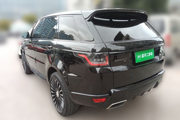 Used Land Rover Range Sport 2021 3.0 L6 YAO Black Edition Rear Left 45 Deg