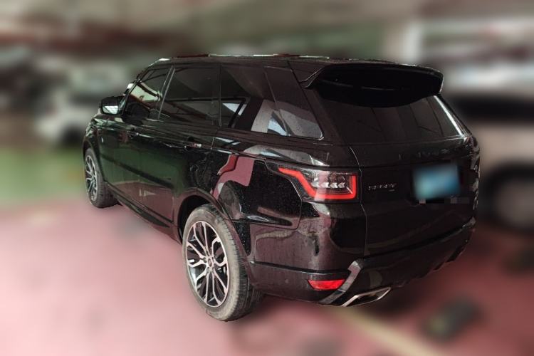 Used Land Rover Range Sport 2021 3.0 L6 YAO Black Edition Rear Left 45 Deg