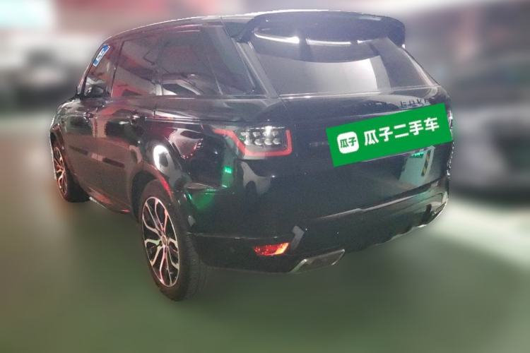Used Land Rover Range Sport 2021 3.0 L6 YAO Black Edition Rear Left 45 Deg