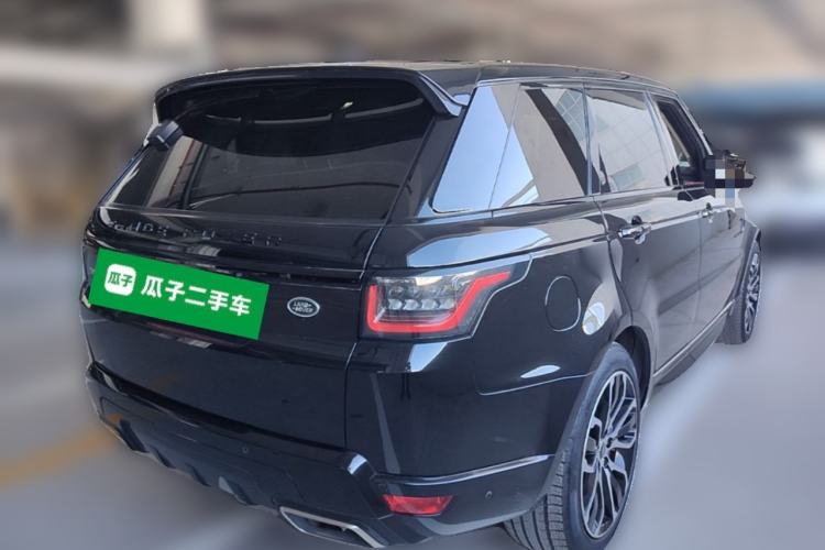 Used Land Rover Range Sport 2021 3.0 L6 YAO Black Edition Rear Right 45 Deg