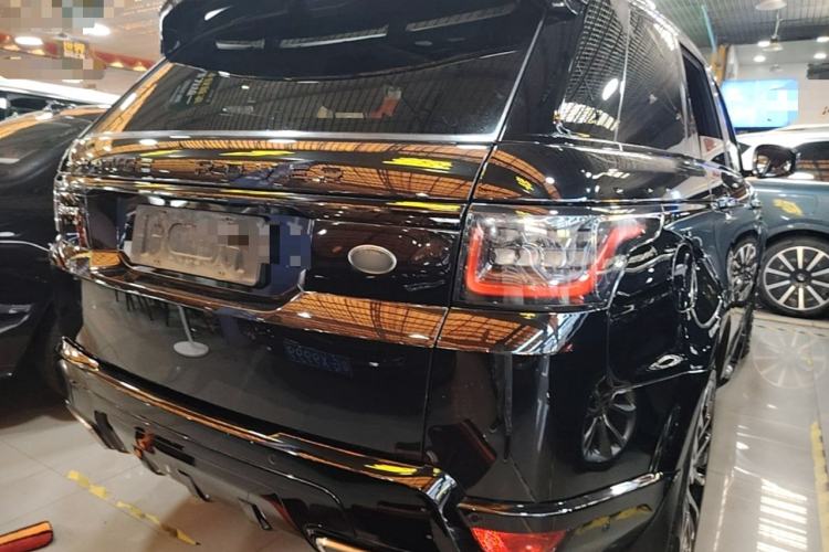 Used Land Rover Range Sport 2021 3.0 L6 YAO Black Edition Rear Right 45 Deg
