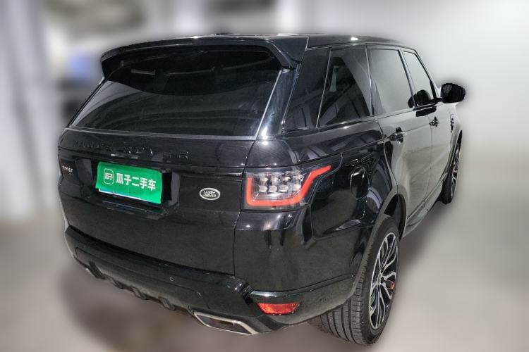Used Land Rover Range Sport 2021 3.0 L6 YAO Black Edition Rear Right 45 Deg