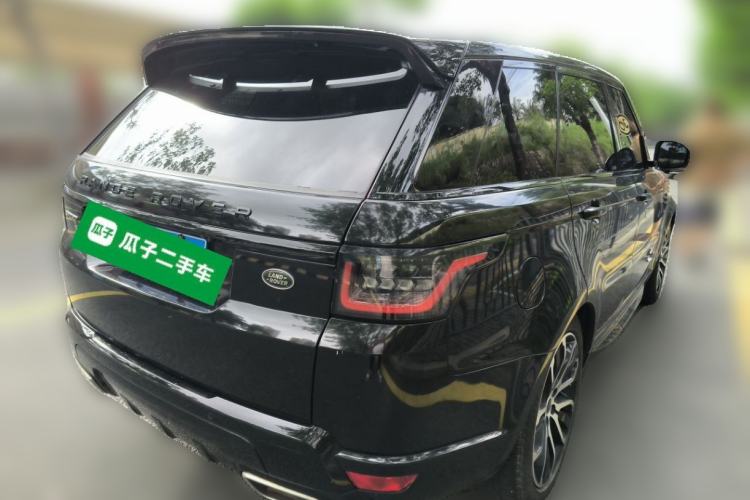 Used Land Rover Range Sport 2021 3.0 L6 YAO Black Edition Rear Right 45 Deg