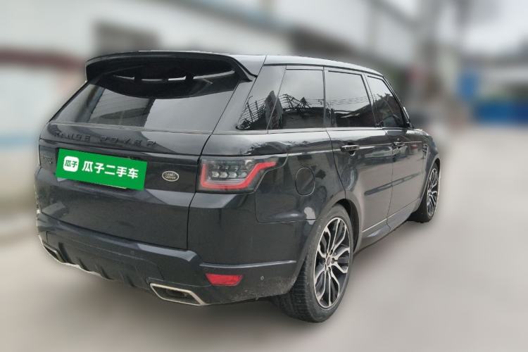 Used Land Rover Range Sport 2021 3.0 L6 YAO Black Edition Rear Right 45 Deg