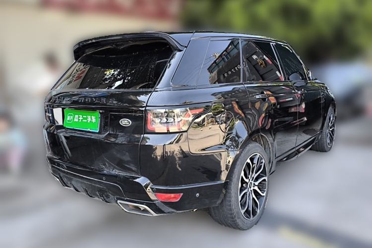 Used Land Rover Range Sport 2021 3.0 L6 YAO Black Edition Rear Right 45 Deg
