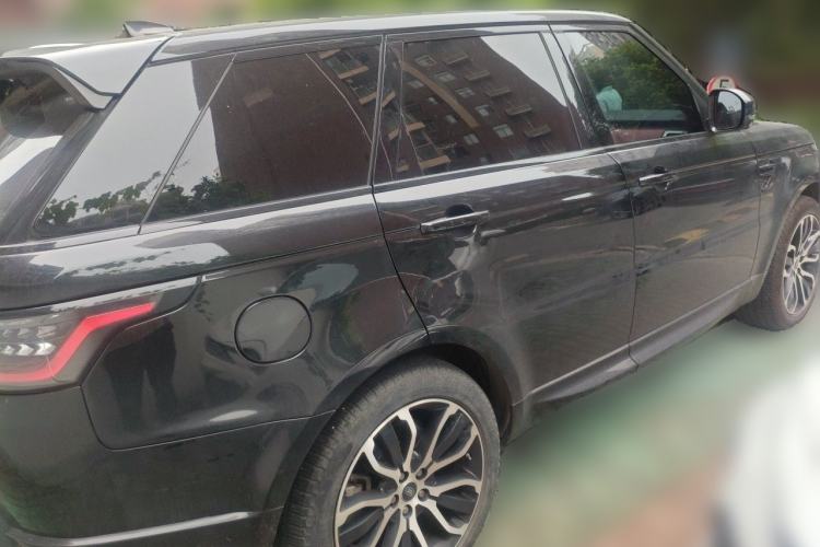 Used Land Rover Range Sport 2021 3.0 L6 YAO Black Edition Rear Right 45 Deg