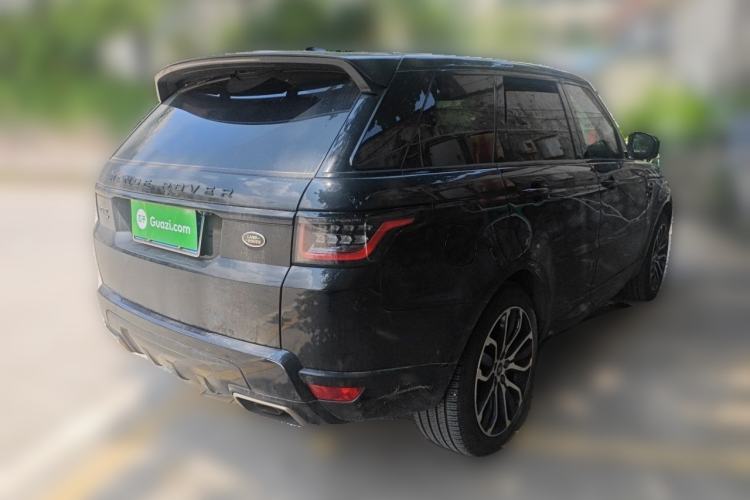 Used Land Rover Range Sport 2021 3.0 L6 YAO Black Edition Rear Right 45 Deg