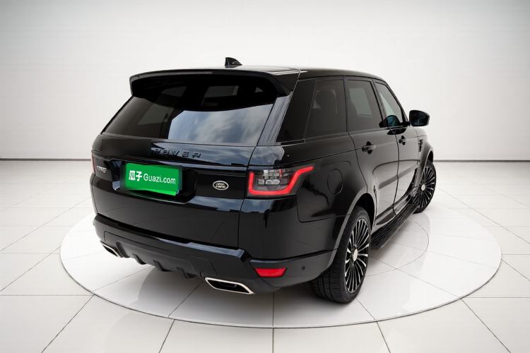 Used Land Rover Range Sport 2021 3.0 L6 YAO Black Edition Rear Right 45 Deg