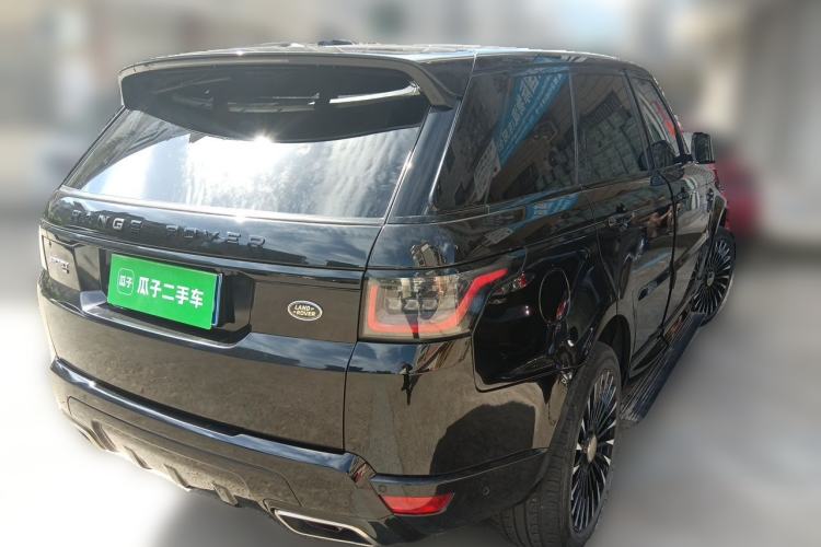 Used Land Rover Range Sport 2021 3.0 L6 YAO Black Edition Rear Right 45 Deg