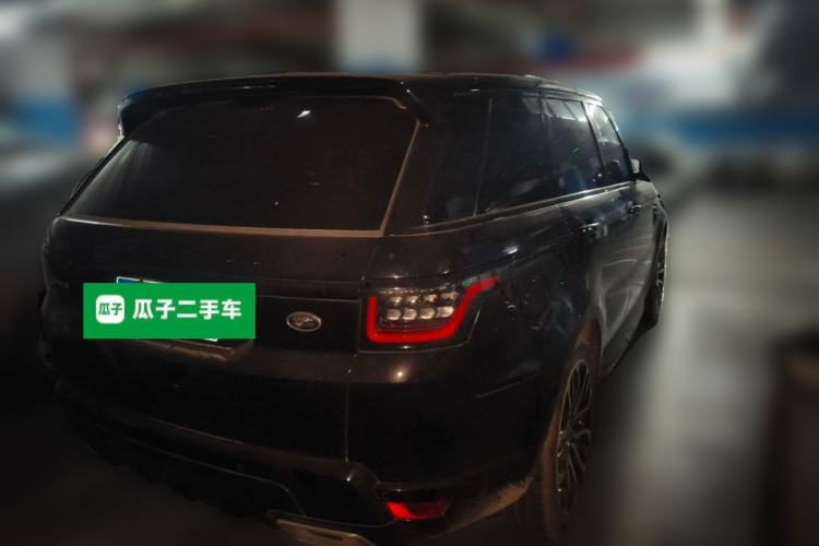 Used Land Rover Range Sport 2021 3.0 L6 YAO Black Edition Rear Right 45 Deg