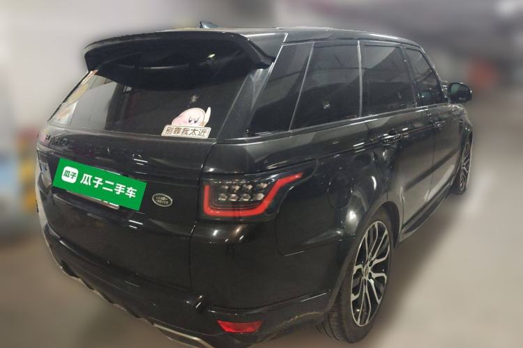 Used Land Rover Range Sport 2021 3.0 L6 YAO Black Edition Rear Right 45 Deg