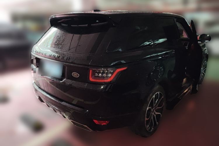 Used Land Rover Range Sport 2021 3.0 L6 YAO Black Edition Rear Right 45 Deg