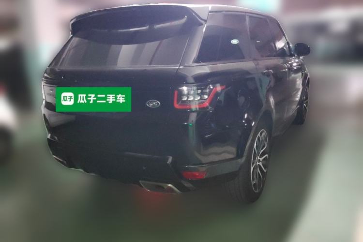 Used Land Rover Range Sport 2021 3.0 L6 YAO Black Edition Rear Right 45 Deg