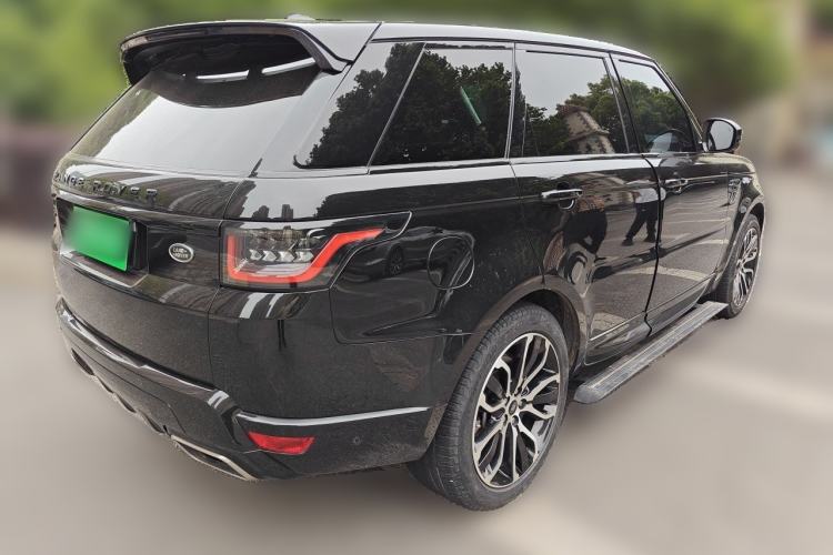 Used Land Rover Range Sport 2021 3.0 L6 YAO Black Edition Rear Right 45 Deg