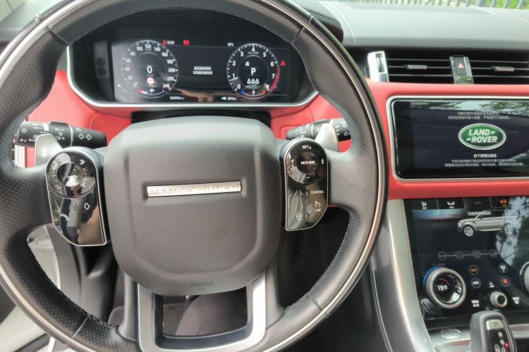 Used Land Rover Range Sport 2021 3.0 L6 YAO Black Edition Steering Wheel