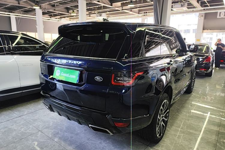 Used Land Rover Range Sport 2021 3.0 L6 YAO Black Edition Rear Right 45 Deg