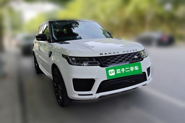 Used Land Rover Range Sport 2021 3.0 L6 YAO Black Edition Front Right 45 Deg