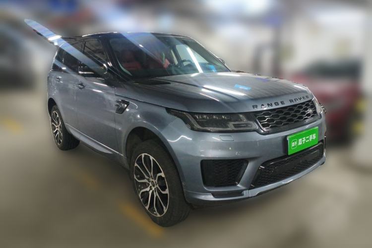 Used Land Rover Range Sport 2021 3.0 L6 YAO Black Edition Front Right 45 Deg