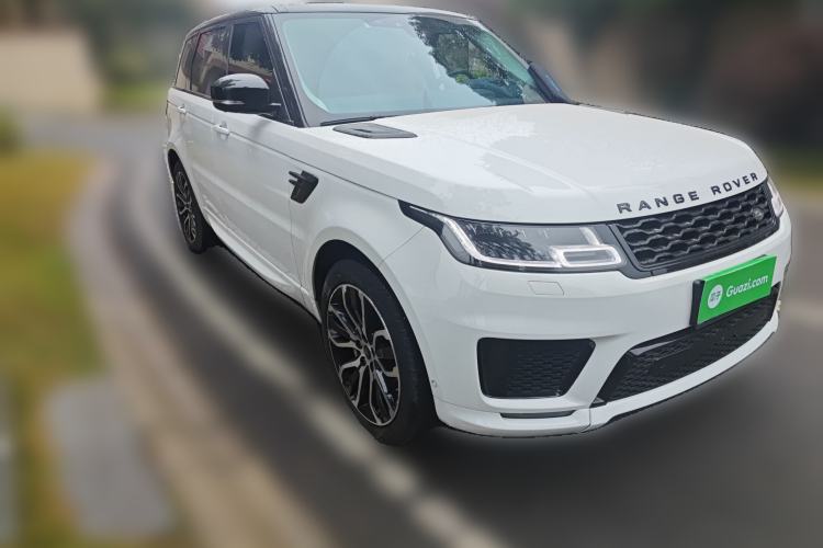 Used Land Rover Range Sport 2021 3.0 L6 YAO Black Edition Front Right 45 Deg