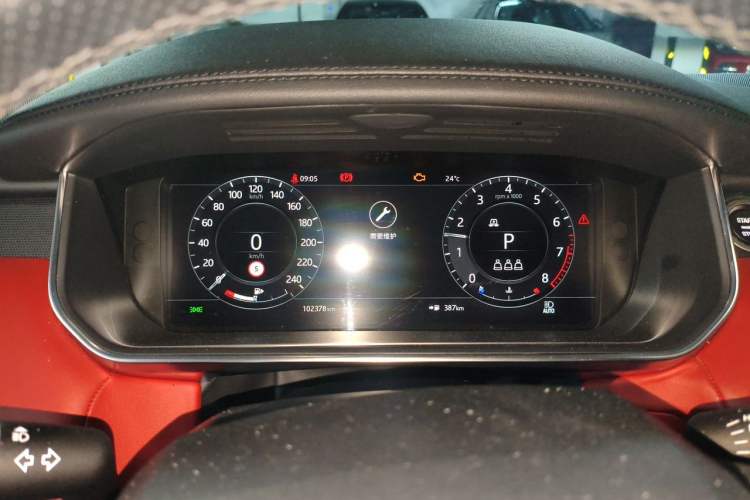 Used Land Rover Range Sport 2021 3.0 L6 YAO Black Edition Instrument Cluster