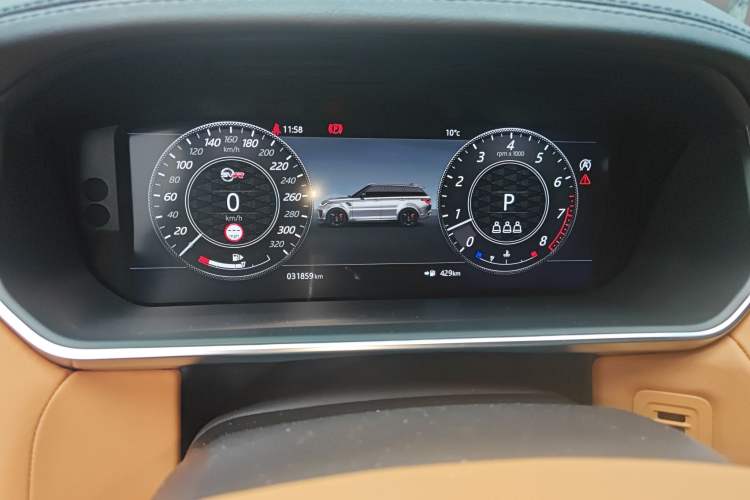 Used Land Rover Range Sport 2021 3.0 L6 YAO Black Edition Instrument Cluster