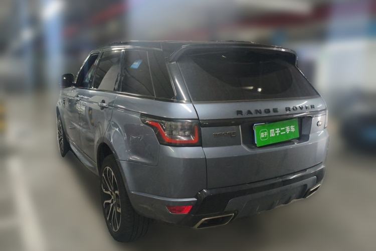 Used Land Rover Range Sport 2021 3.0 L6 YAO Black Edition Rear Left 45 Deg