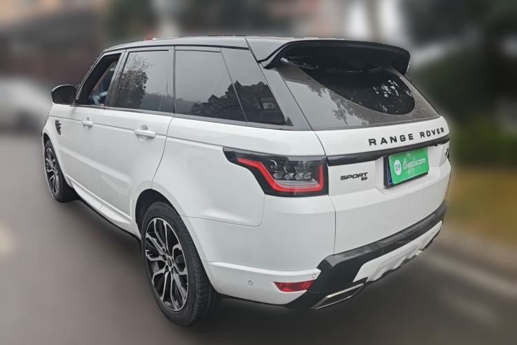Used Land Rover Range Sport 2021 3.0 L6 YAO Black Edition Rear Left 45 Deg