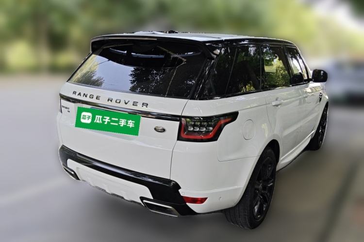Used Land Rover Range Sport 2021 3.0 L6 YAO Black Edition Rear Right 45 Deg