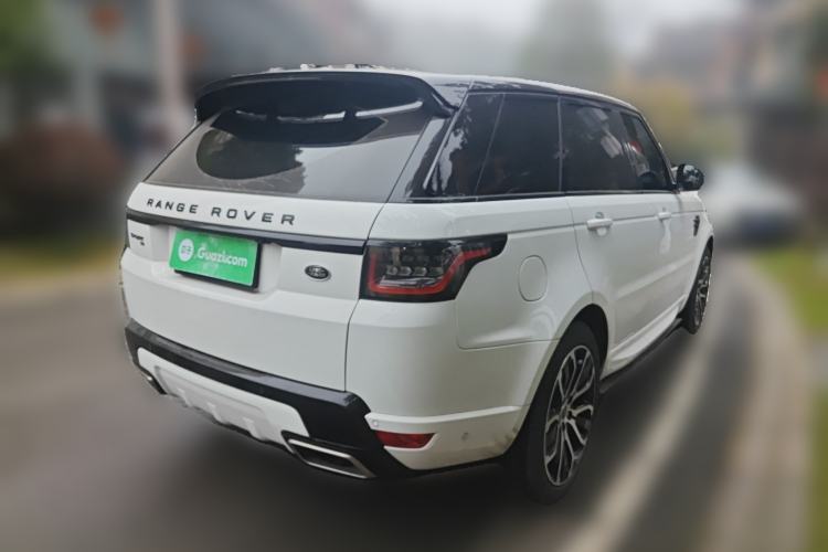 Used Land Rover Range Sport 2021 3.0 L6 YAO Black Edition Rear Right 45 Deg