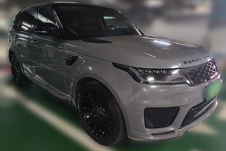 Used Land Rover Range Sport 2021 3.0 L6 YAO Black Edition Front Right 45 Deg